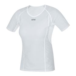 GORE M Women GORE® WINDSTOPPER® Base Layer Shirt light grey / white 40