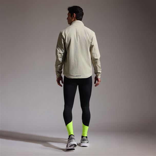GORE CONCURVE Thermo Hybrid Tights Mens black / neon yellow L