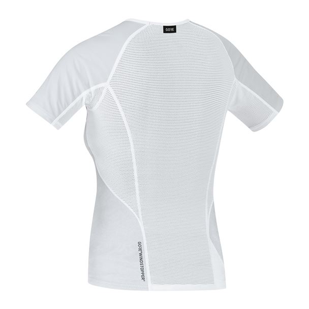 GORE M Women GORE® WINDSTOPPER® Base Layer Shirt light grey / white 40