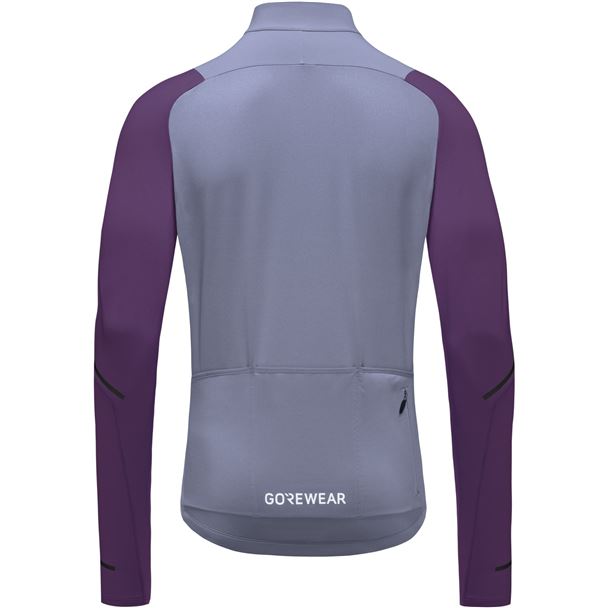 GORE Spinshift Thermo Long Sleeve Jersey Mens amethyst grey/purple indigo XXL