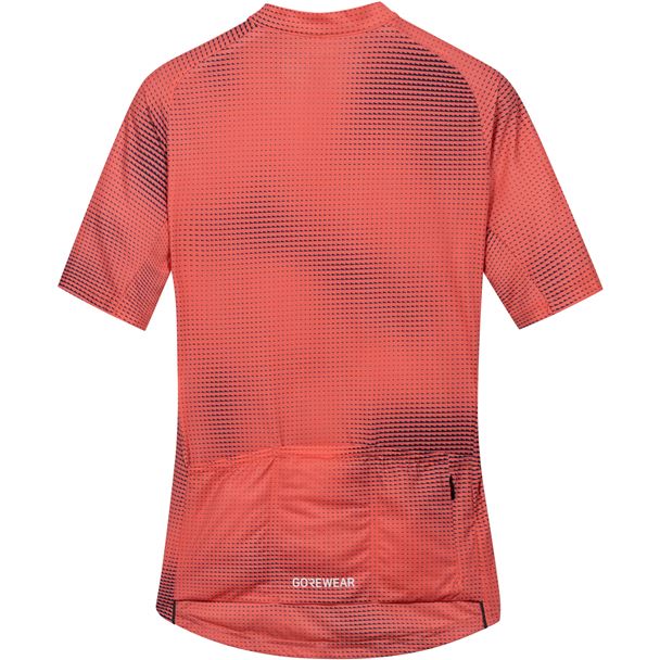 GORE Spirit Haze Jersey Womens coral red/orbit blue S