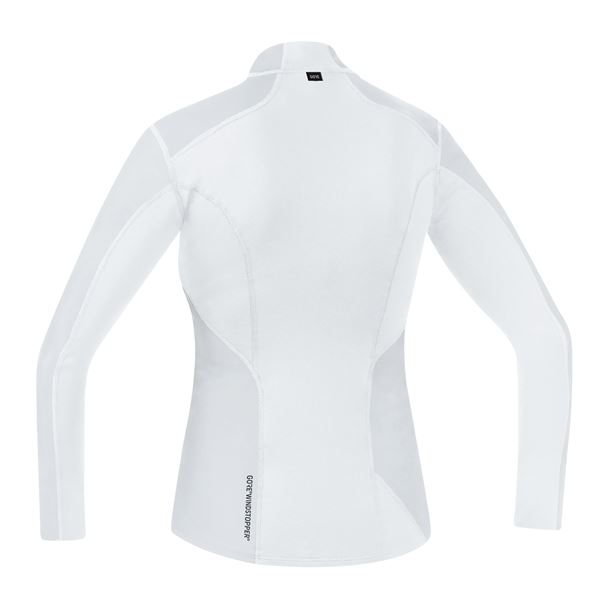 GORE M Wmn GWS BL Thermo Turtleneck light grey/white XS/36