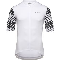 GORE SWIFTRIDE Optical Jersey Mens white / black XL