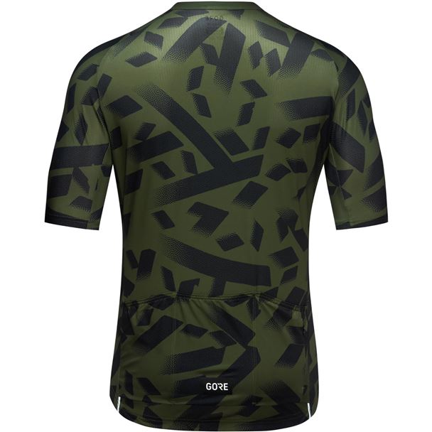 GORE Spirit Signal Camo Jersey Mens utility green/black S