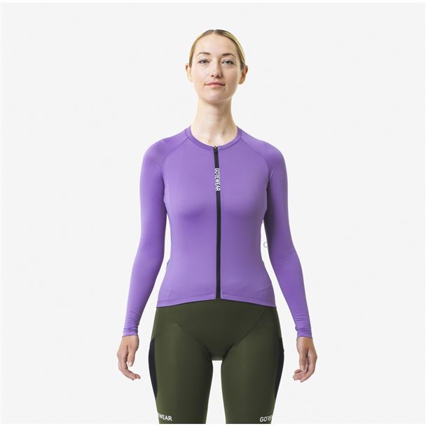 GORE SPINSHIFT Long Sleeve Jersey Womens scrub purple 36