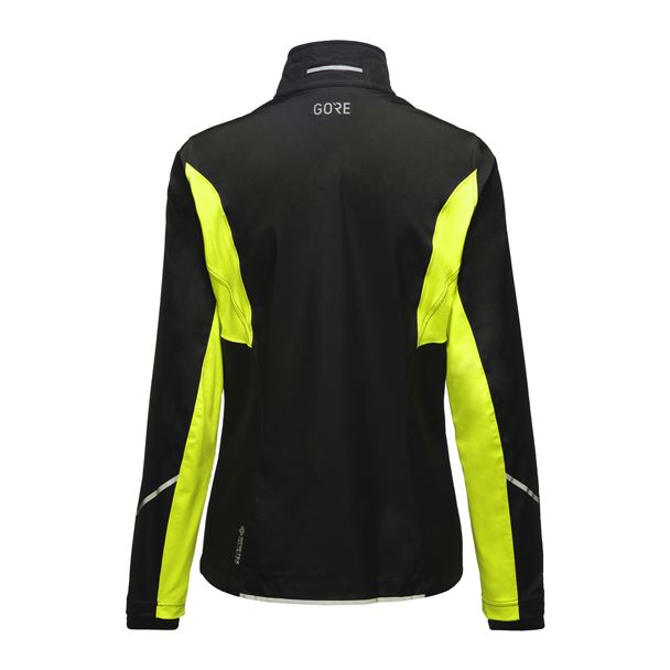 GORE R3 Women Partial GORE-TEX INFINIUM™ Jacket black / neon yellow 44