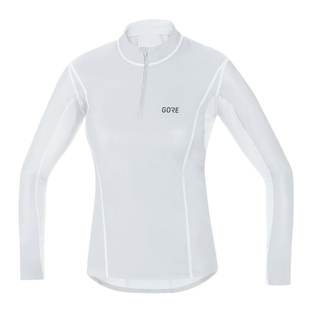 GORE M Wmn GWS BL Thermo Turtleneck light grey/white M/40