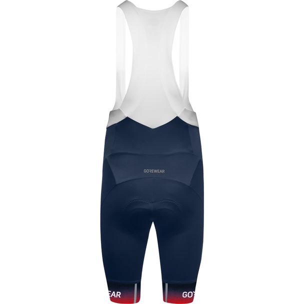 GORE Fade Bib Shorts+ orbit blue/fireball-S