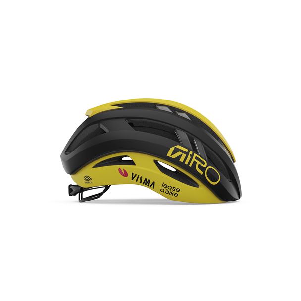 GIRO Aries Spherical Mat Black/Yellow Visma M