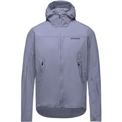 GORE FERNFLOW Hooded Windbreaker Mens amethyst grey M