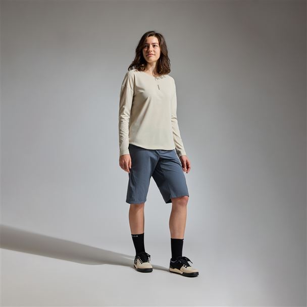 GORE FERNFLOW Long Sleeve Tee Womens tech beige M