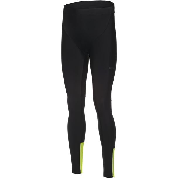 GORE SWIFTRIDE Thermo Tights Mens black/neon yellow XL
