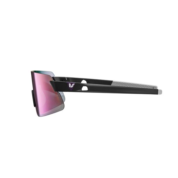 LIV HELIO BLACK FRAME PURPLE LENS POLARVIS