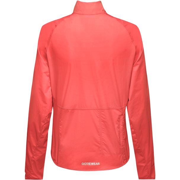 GORE SPINSHIFT Windbreaker Womens coral red S
