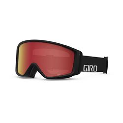 GIRO Index 2.0 Black Wordmark Amber Scarlet