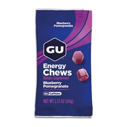 GU Energy Chews 60 g Blueberry Pomegranate 1 SÁČEK (balení 12ks)