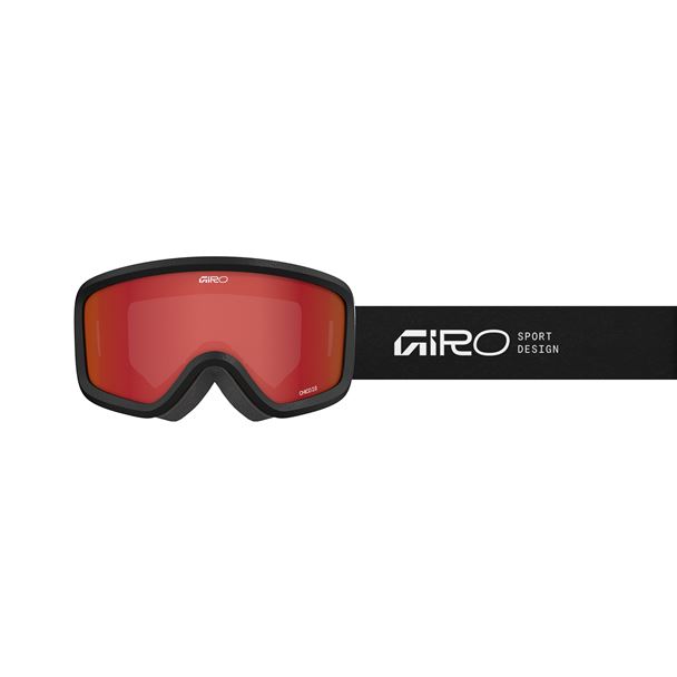 GIRO Chico 2.0 Black Stacked-Amber Scarlet