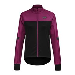 GORE Phantom Wmn Jacket black/process purple XS/36