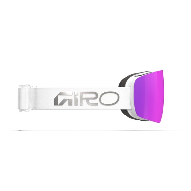 GIRO Contour RS White/Silver Wordmark-Vivid Pink/Vivid Infrared (2skla)