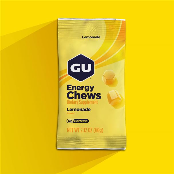 GU Energy Chews 60 g Lemonade 1 SÁČEK (balení 12ks)