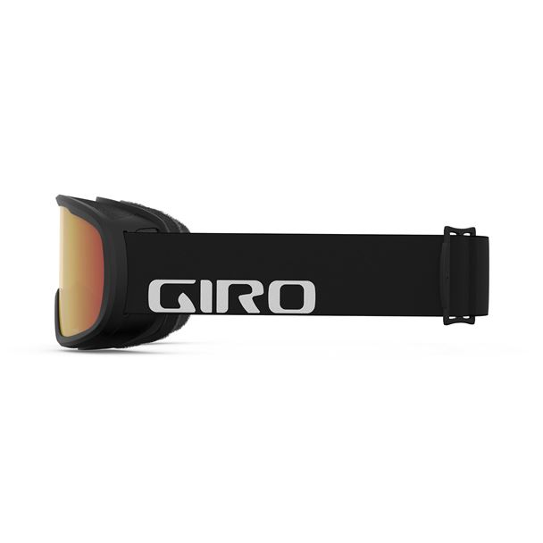 GIRO Cruz Black Wordmark Amber Scarlet