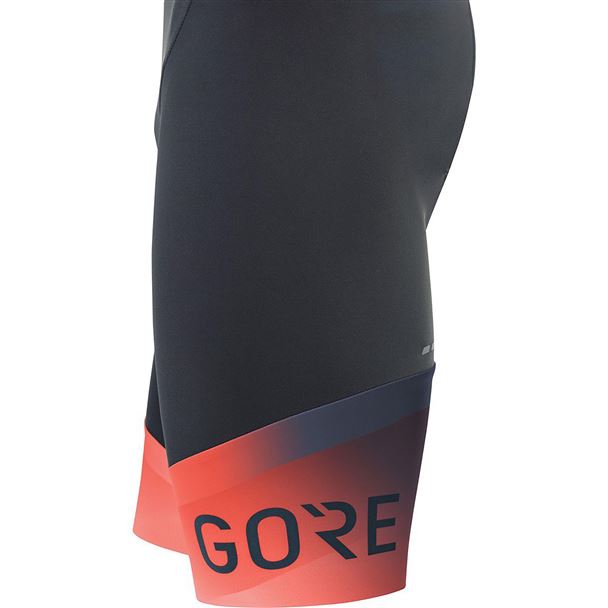 GORE Fade Bib Shorts+ black/fireball S