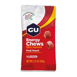 GU Energy Chews 60 g Fruit Punch 1 SÁČEK (balení 12ks)