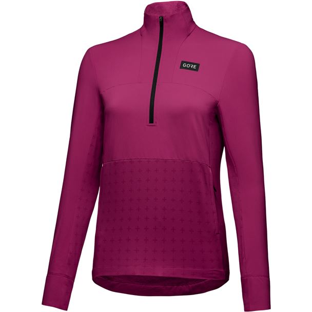 GORE TrailKPR Hybrid 1/2-Zip Womens process purple S/38