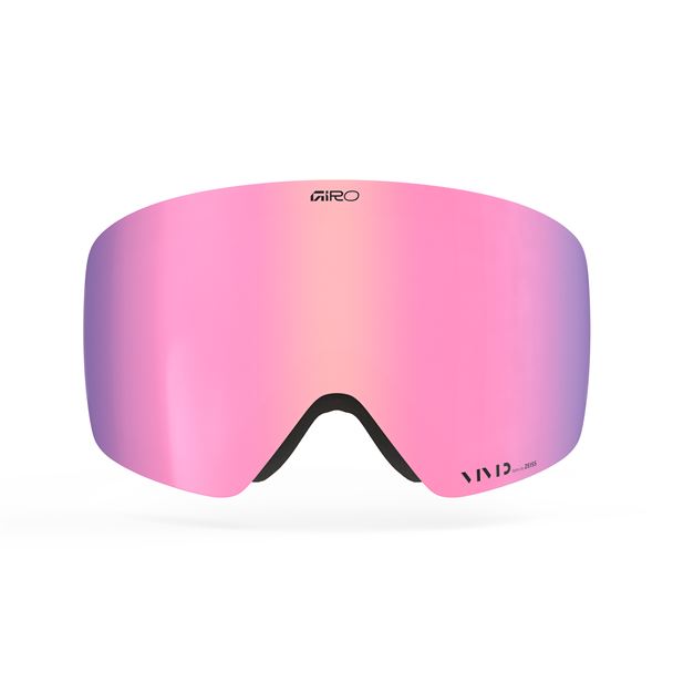 GIRO Contour RS White/Silver Wordmark-Vivid Pink/Vivid Infrared (2skla)
