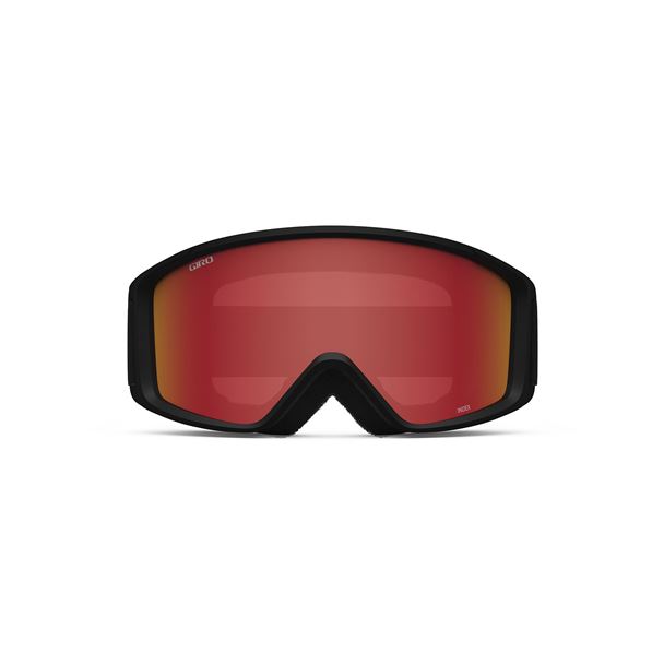 GIRO Index 2.0 Black Wordmark Amber Scarlet