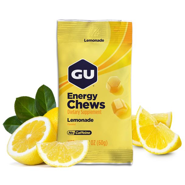 GU Energy Chews 60 g Lemonade 1 SÁČEK (balení 12ks)