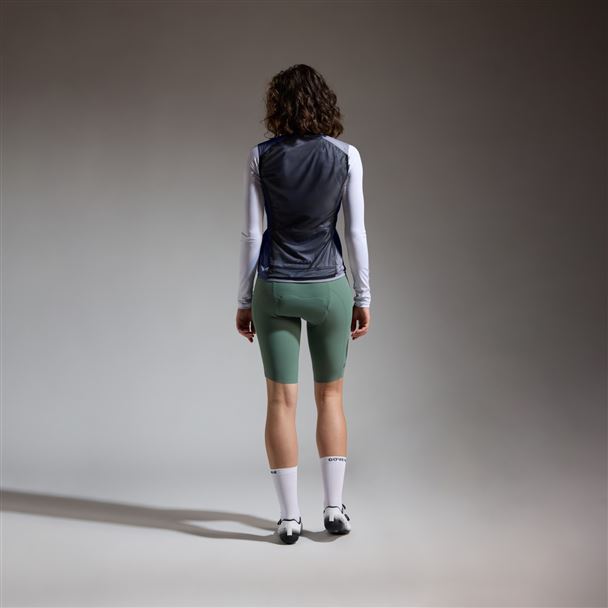 GORE Distance Windbreaker Vest Womens amethyst grey M