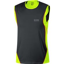 GORE Air Tank Top-black/neon yellow-L GORE Air Tank Top-black/neon yellow-L
