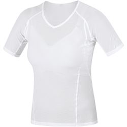 GORE M Women Base Layer Shirt-white-38