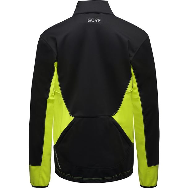 GORE C5 GWS Thermo Trail Jacket black/neon yellow XXL