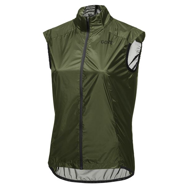 GORE Ambient Vest Womens utility green/black 36
