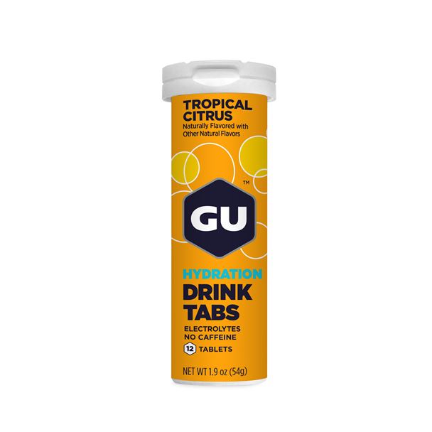GU Hydration Drink Tabs 54 g Tropical Citrus 1 tuba (balení 8ks)