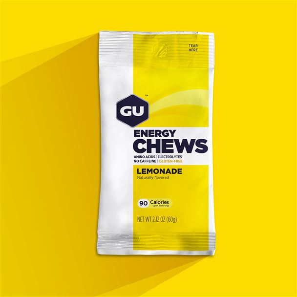 GU Energy Chews 60 g Lemonade 1 SÁČEK (balení 12ks)