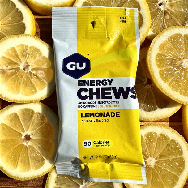 GU Energy Chews 60 g Lemonade 1 SÁČEK (balení 12ks)