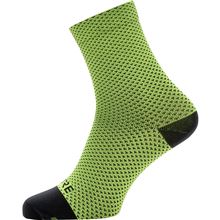 GORE C3 Dot Mid Socks-neon yellow/black-38/40