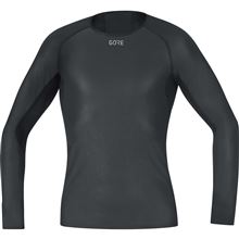 GORE M WS Base Layer Long Sleeve Shirt-black-M GORE M WS Base Layer Long Sleeve Shirt-black-M