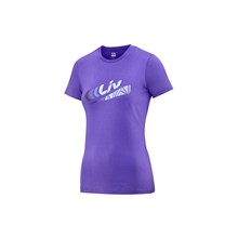 LIV COTTON TSHIRT Purple M LIV COTTON TSHIRT Purple M