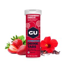GU Hydration Drink Tabs 54 g Strawberry Hibiscus 1 tuba (balení 8ks)