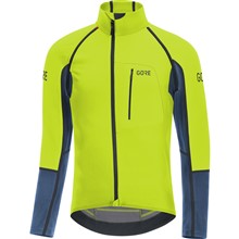 GORE C7 WS Pro Zip-Off Jersey-citrus green/deep water blue-M GORE C7 WS Pro Zip-Off Jersey-citrus green/deep water blue-M