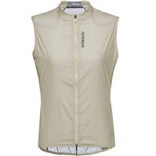 GORE Distance Windbreaker Vest Womens tech beige XS