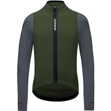 GORE Spinshift Thermo Long Sleeve Jersey Mens utility green/lab graphite L