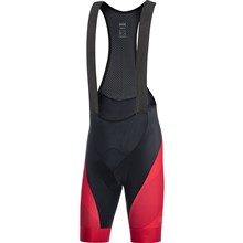 GORE C3 Line Brand Bib Shorts+-black/red-XL GORE C3 Line Brand Bib Shorts+-black/red-XL