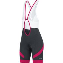 GORE C5 Women Bib Shorts+-black/jazzy pink-36