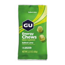 GU Energy Chews 60 g Salted Lime 1 SÁČEK (balení 12ks)