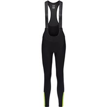 GORE SWIFTRIDE Thermo Bib Tights+ Womens black/neon yellow L